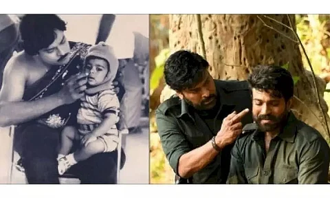 'It's Weird Wishing Him on Social Media' Chiranjeevi on Son Ram Charan's B'day