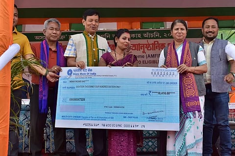 13,164 cheques given under microfinance loan waiver scheme in Udalguri district