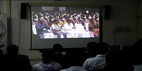 Rajiv Gandhi University (RGU) participates in 'Pariksha Pe Charcha'