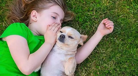 When children and pets bond