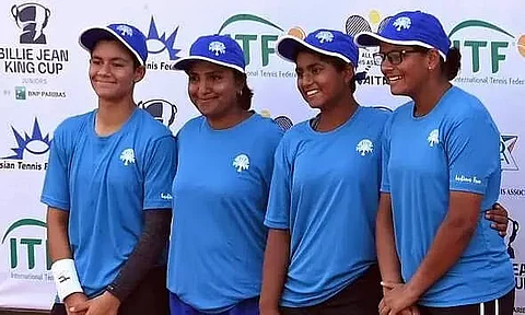 Junior Billie Jean King Cup : India to face Malaysia, Uzbekistan, Iran