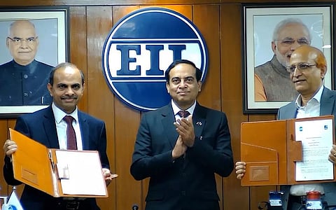 Numaligarh Refinery Limited (NRL) signs MoU with Engineers India Limited (EIL)