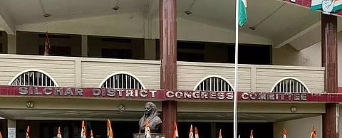 Silchar Congress office turns into battlefield