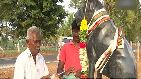 Tamil Nadu Man Builds Temple In Memory Of His Late Dog