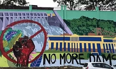 Fresh Protest Staged Against Dams At Wall Of Harmony
