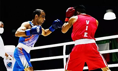 Amit, Ananta, Sumit advance to finals, Bhagyabati wins Bronze
