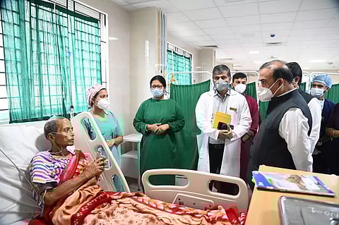 CM Himanta Biswa Sarma inspects Super-Specialty Unit at GMCH