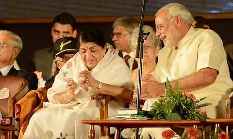 PM Modi To Be Honoured With First Lata Deenanath Mangeshkar Award