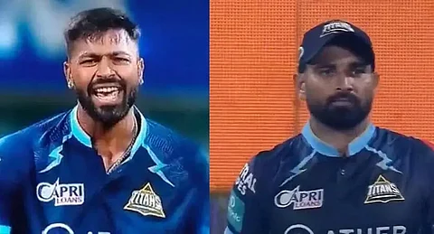 Hardik Pandya roasted on social media for screaming at senior pro Mohammed Shami