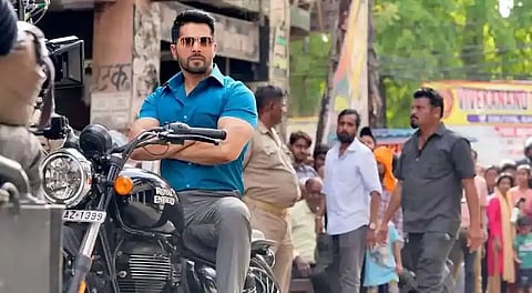 Varun Dhawan's first look in 'Bawaal' unveiled