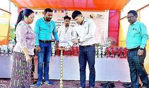 Karimganj Deputy Commissioner Mridul Yadav inaugurates health mela