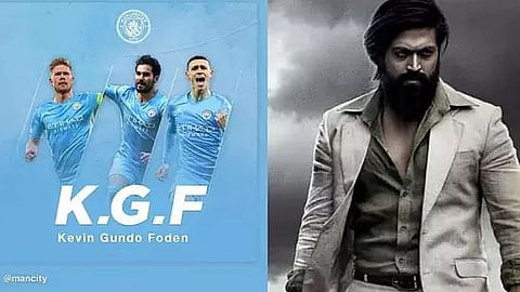 KGF Fever Hits Footballing World; Manchester City Pays Tribute To KGF Chapter 2