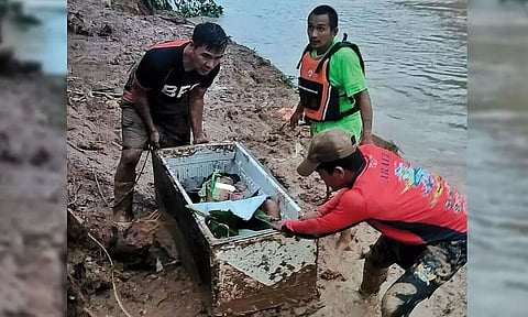 11 Year Old Philippines Boy Survives Landslide, Takes Refuge Inside Refrigerator