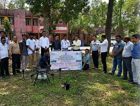 Farmers to use drones for safety of seeds, plants at Biswanath Chariali