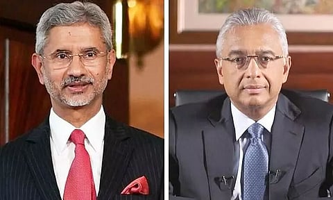 Jaishankar Calls On Mauritius PM Pravind Jugnauth