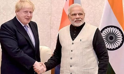Amid BoJo's visit, China hopes India will engage but maintain distance with the West