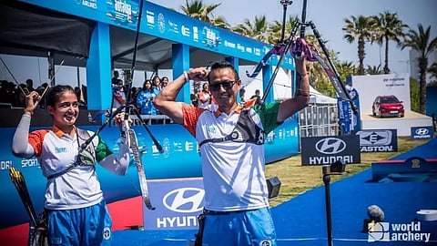 Tarundeep Rai-Ridhi clinch recurve mixed team gold