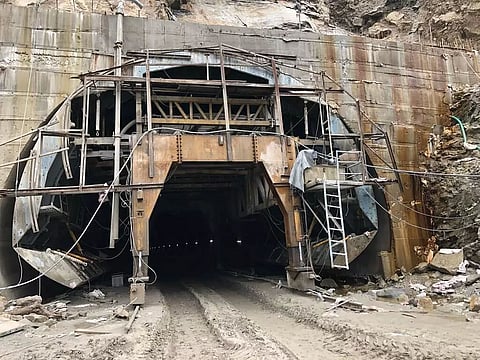 Sela Tunnel in making at Arunachal Pradesh