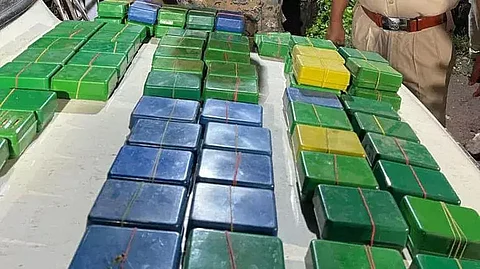 West Guwahati Police seized heroin; four arrested