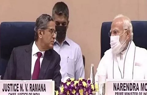 We must be mindful of Lakshman Rekha: CJI Ramana at meeting with PM, CMs