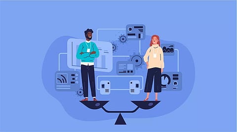 Gender balanced workforce