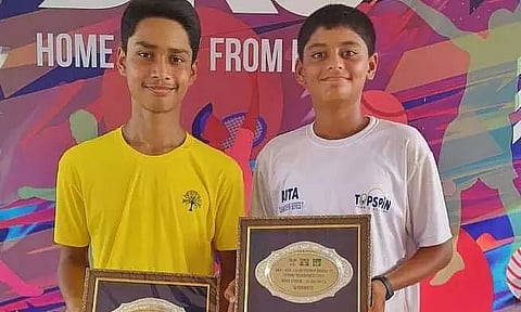Riyan - Sounak lift doubles title
