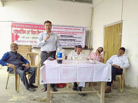 International Labour Day observed across Assam