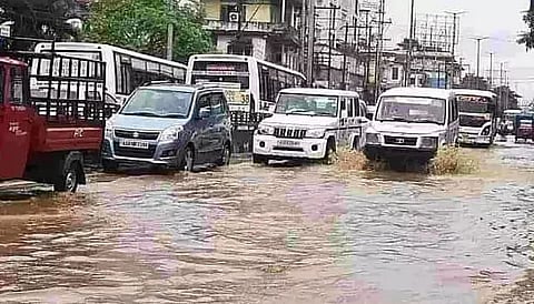 Waterlogging, unmarked open drains pose threat in Guwahati city