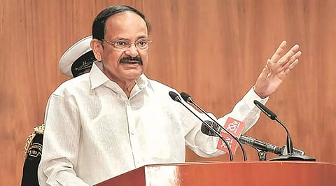 Vice President M. Venkaiah Naidu dedicates 'No Time to Hide Covid-19' to healthcare workers
