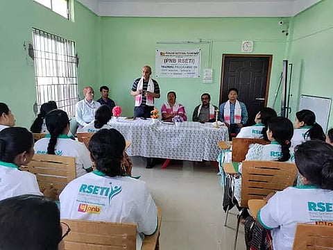 Training on Krishi Udyami organized by RSETI of Punjab National Bank, Sivasagar