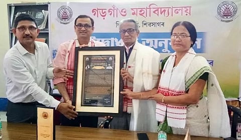 Book donation function organized at Gargaon College