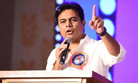 Who wants to have alliance with Congress, asks KTR