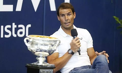 Nadal staying positive despite Alcaraz defeat