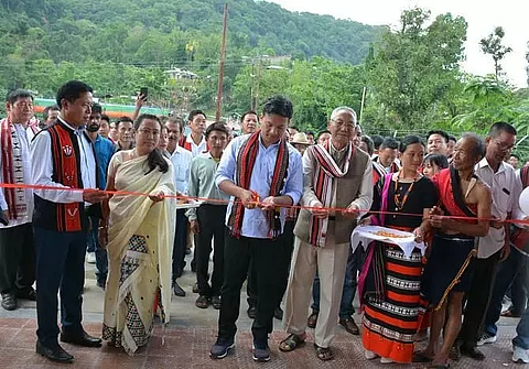 NCHAC CEM Debolal Gorlosa inaugurates series of projects in Dima Hasao