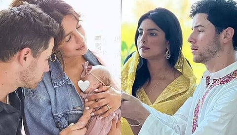 Priyanka Chopra, Nick Jonas share first picture of their daughter