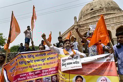 Hindu Organisation Demands Renaming of Qutub Minar to 'Vishnu Stambh'