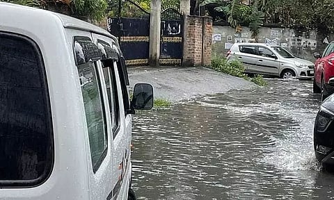 Guwahati: Normal Life Disrupted Due To Waterlogging As Heavy Rain Lashes City