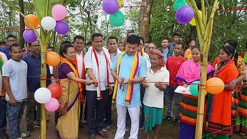 DHAC CEM Debolal Gorlosa inaugurates slew of development projects