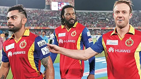 Chris Gayle, AB de Villiers inducted into Royal Challengers Bangalore's (RCB) hall of fame