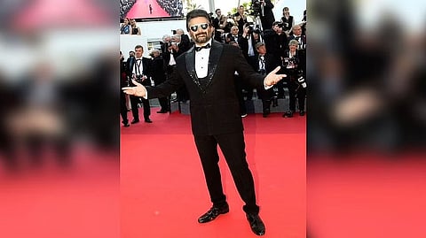 Cannes Film Festival: Actor R. Madhavan looks sharp in classic black suit