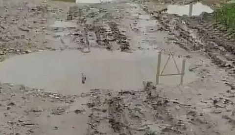 Locals demand repair of historic Duvarani Ali Road of Sivasagar