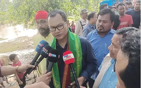Deputy Speaker Dr Numal Momin visits flood-affected areas of West Karbi Anglong