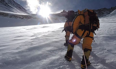 Explorers felicitated Ali for scaling Everest