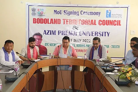Bodoland Territorial Council signs MoU with Azim Premji University
