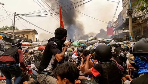 Myanmar's humanitarian crisis