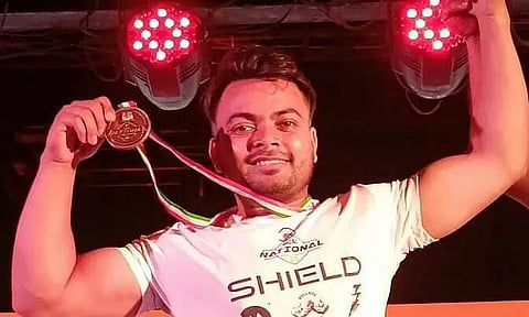 Dibrugarh boy clinches Gold Medal at National Arm Wrestling Championship