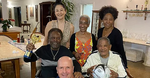 Brazilian football legend Pele grateful for 'every small victory'