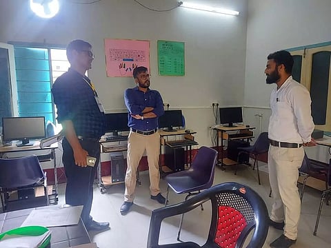 Chirang DC Narendra Kumar Shah assesses ongoing external evaluation