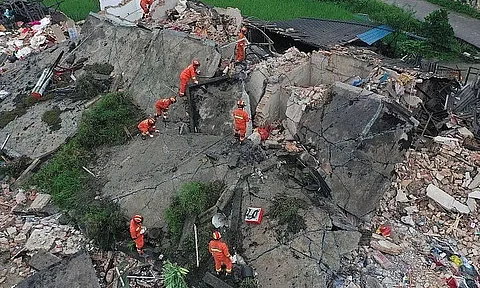 Earthquake hits China's Sichuan