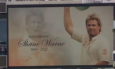 Eng vs NZ: Tribute Paid To 'Shane Warne' At Lord's Stadium